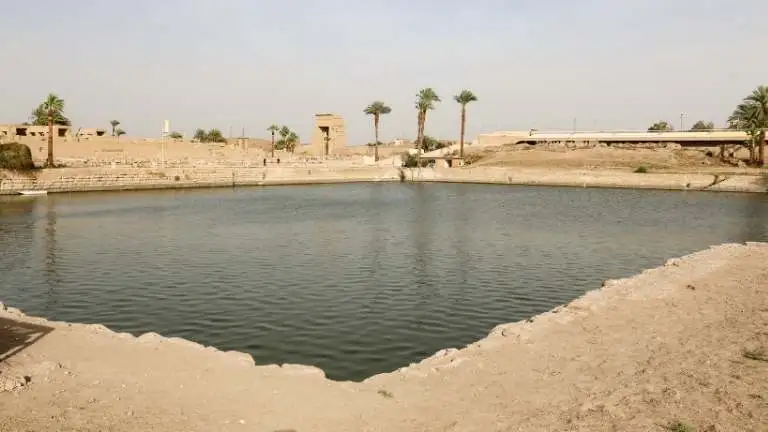 15 karnak temple facts 2025 5 Sacred Lake in karnak temple luxor